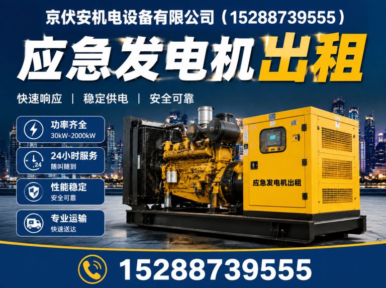 巴音郭楞发电车租赁展示图